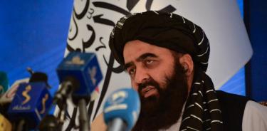 El canciller talibán, Amir Khan Muttaqi (EFE)