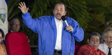 Daniel Ortega, dictador nicaragüense, en una imagen de archivo.