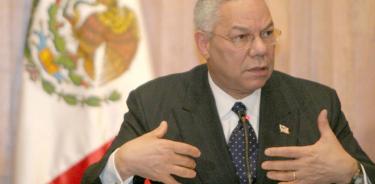 Colin Powell en México en el año 2004 (Cuartoscuro)