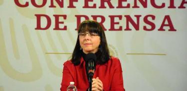 La directora del Conacyt, María Elena Álvarez-Buylla Roces.