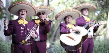 La música mexicana de fiesta.