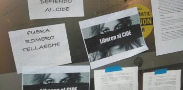 Las manifestaciones públicas contra del recién nombrado director del CIDE se intensificaron desde el 19 de noviembre.
