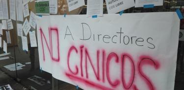 El 19 de noviembre se realizó la primera protesta pública de la comunidad del CIDE contra abusos de autoridades.