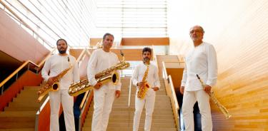 El cuarteto español de saxofones Sigma Project .