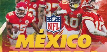 Se invita  a los  fans de Chiefs y de la NFL en México a conectarse con el equipo en las nuevas redes sociales internacionales del club