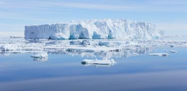 Una imagen de la Antártida.