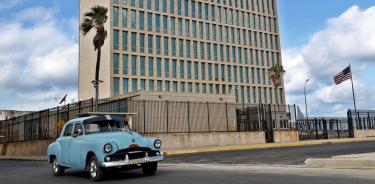 Vista de la embajada de Estados Unidos en La Habana, Cuba, en una imagen de archivo.