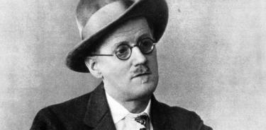 El escritor  James Joyce.