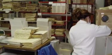 El archivo conserva, entre otros documentos, correspondencia personal con científicos nacionales y extranjeros.