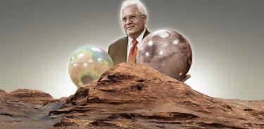 Rafael Navarro diseñó experimentos para que robots exploradores de la NASA puedan identificar aminoácidos presentes en el suelo de Marte.