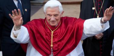 El papa emerito  Benedicto XVI en una fotografía de archivo