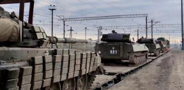 Retirada de vehículos de combate rusos