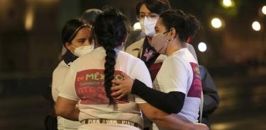 Decenas de mujeres sobrevivientes de ataques con ácido se manifestaron