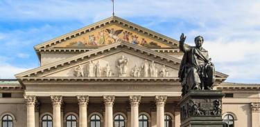 La Bayerische Staatsoper, la Ópera Estatal de Baviera.