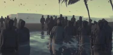 Kanye West lidera una fuga bíblica en el nuevo videoclip animado de “Hurricane”