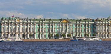 El museo Hermitage de San Petersburgo es uno de los más importantes del mundo.