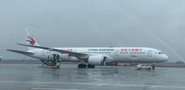 Fotografía de archivo de un avión de la aerolínea china