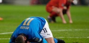 Frustración total en el equipo italiano al quedar fuera de Qatar 2022