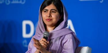 Malala en el Foro de Doha