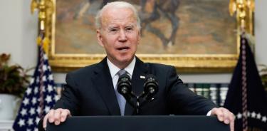 Joe Biden ofrece un mensaje sobre la situación en Ucrania