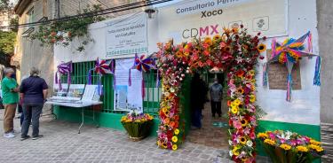 Foto: Reconstrucción del Centro de Salud Xoco