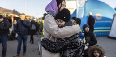Llegada de ucranianos a Polonia, país que alberga ya a más de tres millones de refugiados del país vecino