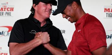 Woods y Mickelson dos viejos conocidos del PGA Tour jugarán el segundo Major de la temporada