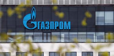 La sede de la gasera rusa Gazprom en San Petersburgo, Rusia, el 11 de mayo de 2022.