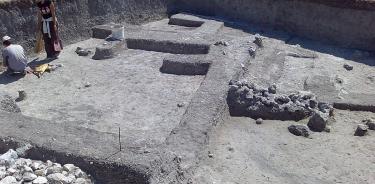 Excavación arqueológica en Aktopraklik.