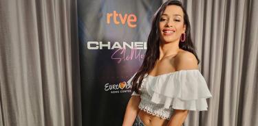 La cantante española Chanel compite este sábado 14 de mayo en Eurovisión. Foto: