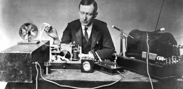 El inventor e ingeniero eléctrico italiano Guillermo Marconi.