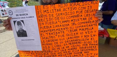 Ejército Mexicano desapareció a un militar con 23 años de servicio, asegura  su madre