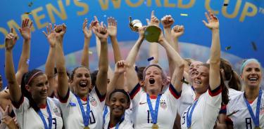 La selección femenina de futbol de Estados Unidos ha ganado cuatro Mundiales (1991, 1999, 2015 y 2019)