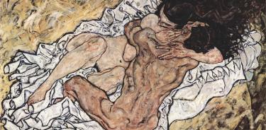 Una obra de Egon Schiele .