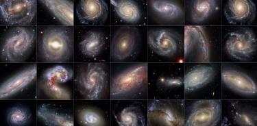 Esta colección de imágenes del Telescopio Espacial Hubble de la NASA presenta galaxias que albergan variables Cefeidas y supernovas.