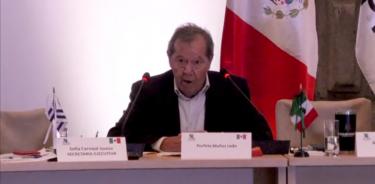 Porfirio Muñoz Ledo, expresidente de la Cámara de Diputados, señaló que ha hecho un llamado a AMLO para advertirle que no puede heredar su alianza con el.narvo.