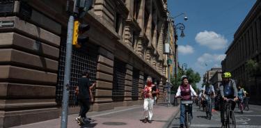 El sistema ecobici ha sido un éxito para movilizar a usuarios de este transporte