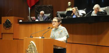 A nombre de Morena, vicecoordinadora, Aleida Alavez, criticó que la Comisión de Gobernación, de Alejandro Moreno, no priorice los temas torales de la agenda de México.