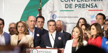 El grupo parlamentario del PRI, que coordina Rubén Moreira Valdez, aseguró que en las elecciones hijo injerencia del Ejecutivo federal para beneficiar a su partido.