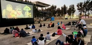 Foto: Cine en la ciudad se presenta en diversas explanadas de las alcaldías de la ciudad de México