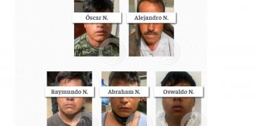 Presuntos responsables del linchamiento de Daniel Picazo