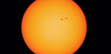 Manchas solares en una imagen del SDO del 22 de junio.
