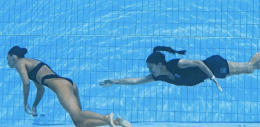 Anita Álvarez sufrió un desmayo en la final de solo libre en natación artística