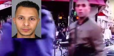 Salah Abdeslam, cazado por una cámara callejera segundos antes de que los atentados