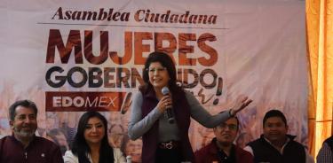 La alcaldesa de Tecámac, Mariela Gutiérrez Escalante