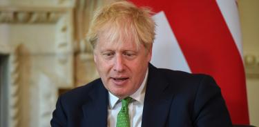 El primer ministro británico, Boris Johson, en la residencia del 10 de Downing Street en Londres el 1 de julio de 2022.