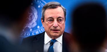 El primer ministro italiano, Mario Draghi, este jueves 14 de julio de 2022 en Roma.