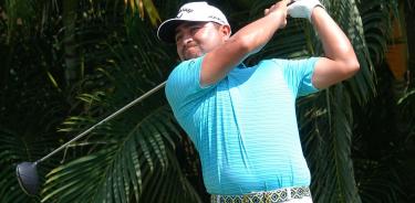 Cristian Romero es perseguido por cuatro estadounidenses en El Tigre Club de Golf