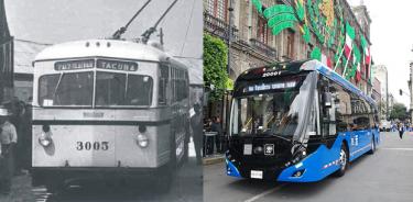 A más de 50 años de la inauguración del trolebús como una opción más eficiente y ecológica de transporte en la Ciudad de México