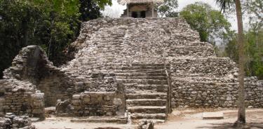 La antigua ciudad maya de Cobá.